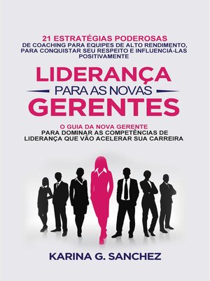 cover image of LIDERANÇA PARA AS NOVAS GERENTES